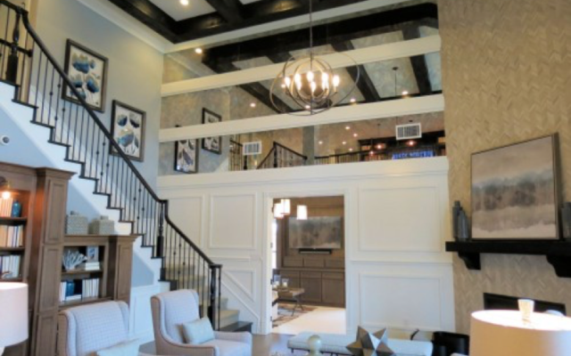 Antique Mirror Backsplash Fort Worth Texas