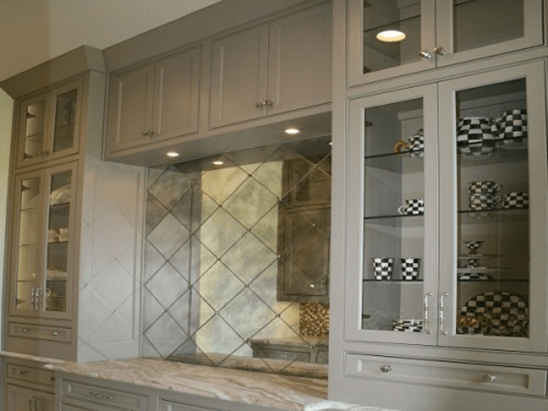 home depot mirror backsplash