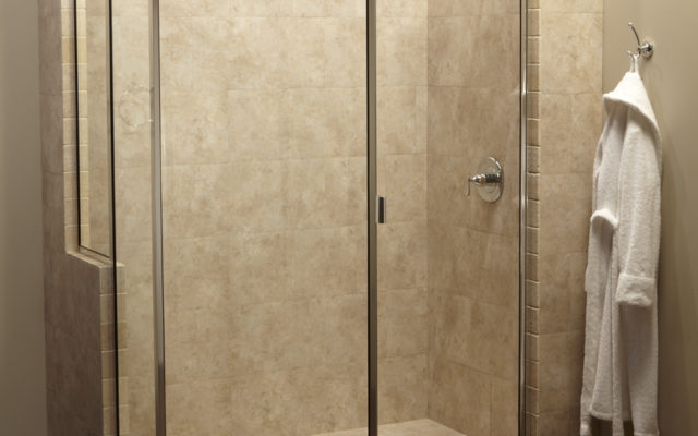 Lead Glass Doors